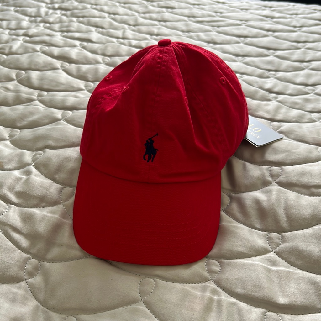 New Polo Ralph Lauren Baseball Cap With Adjustable Closure Authentic